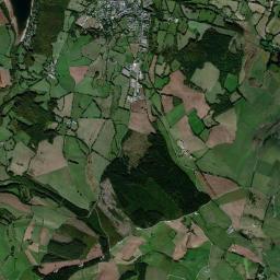 Salles-Curan High Resolution Satellite Map