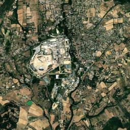 Salindres High Resolution Satellite Map