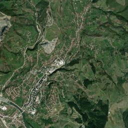 Kakanj High Resolution Satellite Map