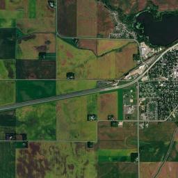 Lake Crystal High Resolution Satellite Map