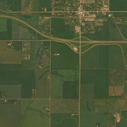 Janesville High Resolution Satellite Map