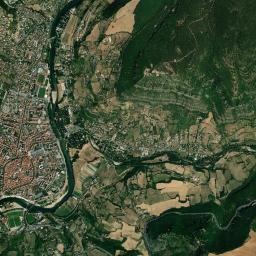 Millau High Resolution Satellite Map