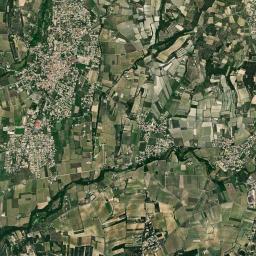 Caromb High Resolution Satellite Map