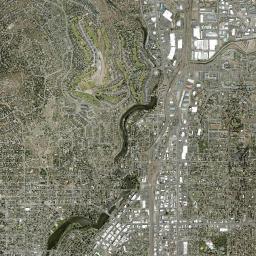 Bend High Resolution Satellite Map