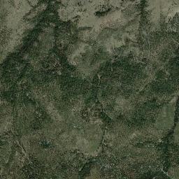 Aerial view of Maury Mountains
