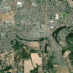 Springfield, OR locator map