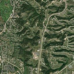 Colonial Pine Hills, SD locator map