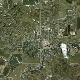 116-198 Howard Avenue Philip SD Satellite Map