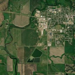 Flandreau High Resolution Satellite Map
