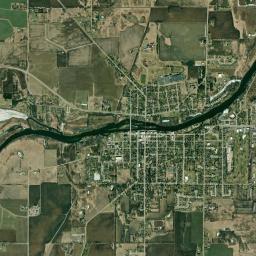 Omro High Resolution Satellite Map