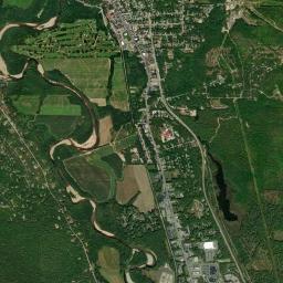 North Conway High Resolution Satellite Map