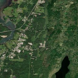 Damariscotta High Resolution Satellite Map
