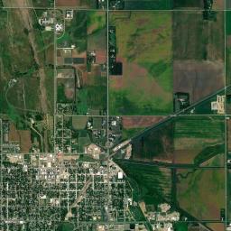 Pipestone High Resolution Satellite Map