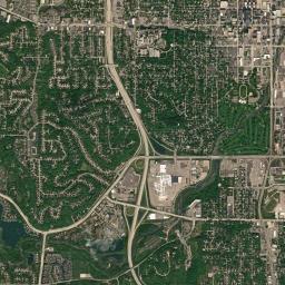 Rochester High Resolution Satellite Map