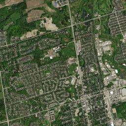 York High Resolution Satellite Map