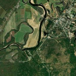 Fryeburg High Resolution Satellite Map