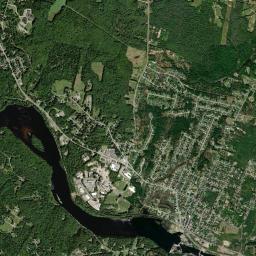 Lisbon Falls High Resolution Satellite Map