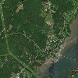 Wiscasset High Resolution Satellite Map