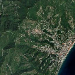 Alassio High Resolution Satellite Map
