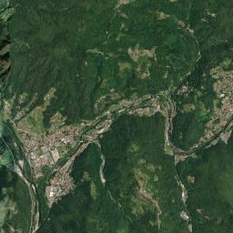Bagni di Lucca High Resolution Satellite Map