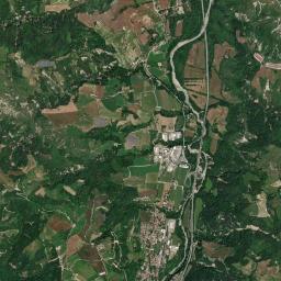 Mercato Saraceno High Resolution Satellite Map