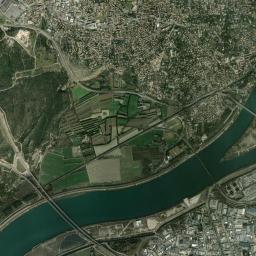 Les Angles High Resolution Satellite Map