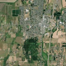 Creswell High Resolution Satellite Map