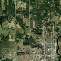 Evart High Resolution Satellite Map