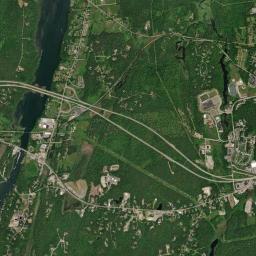 Sagadahoc County High Resolution Satellite Map