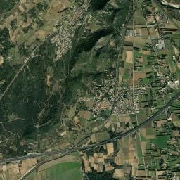 Sernhac High Resolution Satellite Map