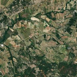 Roussillon High Resolution Satellite Map
