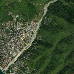 Lazarevskoye High Resolution Satellite Map