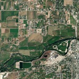 Emmett High Resolution Satellite Map