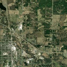 Reed City High Resolution Satellite Map