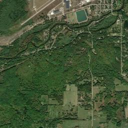 Evart, MI locator map