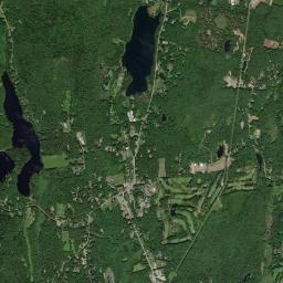 Boothbay High Resolution Satellite Map