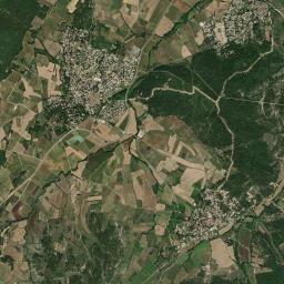 Saint-Mamert-du-Gard High Resolution Satellite Map