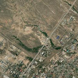 Kapshagay High Resolution Satellite Map
