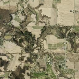 Aerial view of La Crosse County