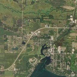 Green Lake High Resolution Satellite Map