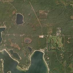 Baldwin, MI locator map