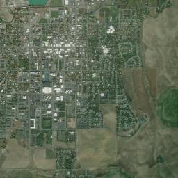 Rexburg High Resolution Satellite Map
