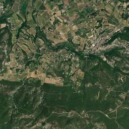 Bonnieux High Resolution Satellite Map