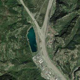 Le Broc High Resolution Satellite Map