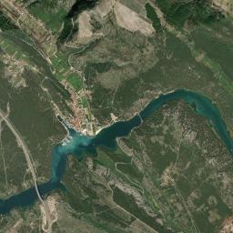Skradin High Resolution Satellite Map