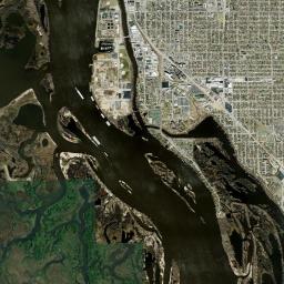 La Crosse High Resolution Satellite Map