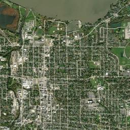 Fond du Lac High Resolution Satellite Map