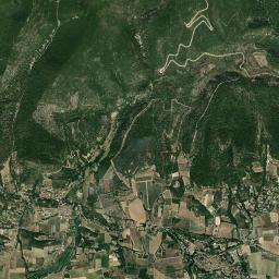 Cucuron High Resolution Satellite Map