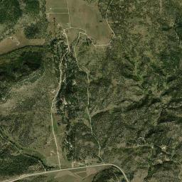 Aerial view of Tin Mountain