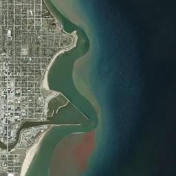 Sheboygan High Resolution Satellite Map